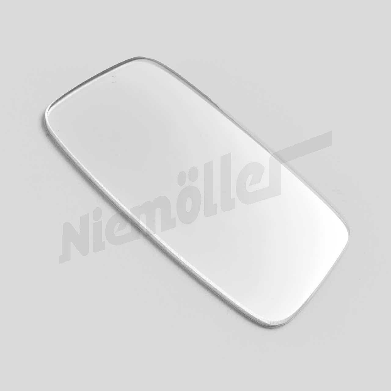 C 81 004k - Espejo de cristal para parasol de cuero SL