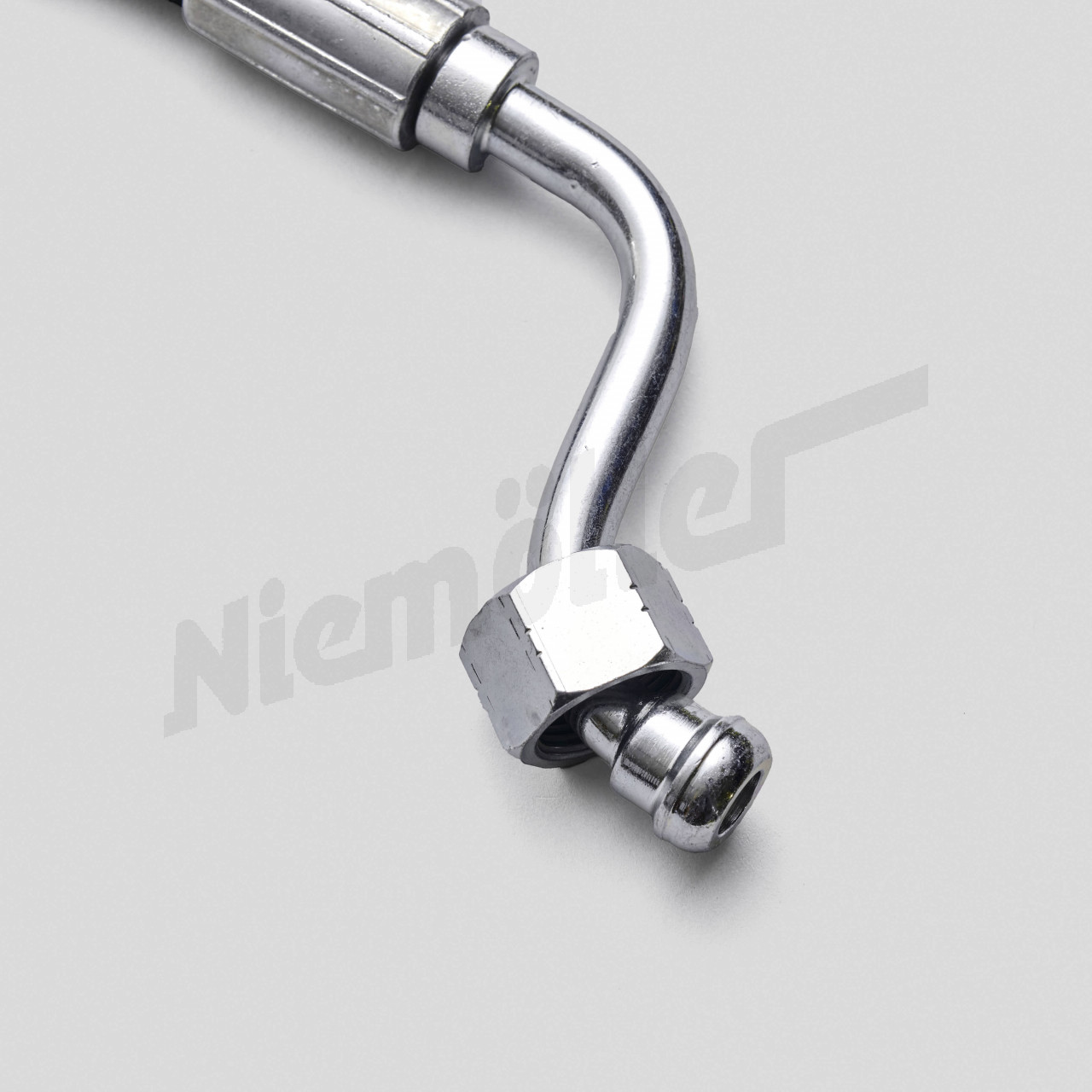 D 18 237 - Tuyau d'huile de graissage sur 280SL (W113), ouverture de clé tardive 27/22mm