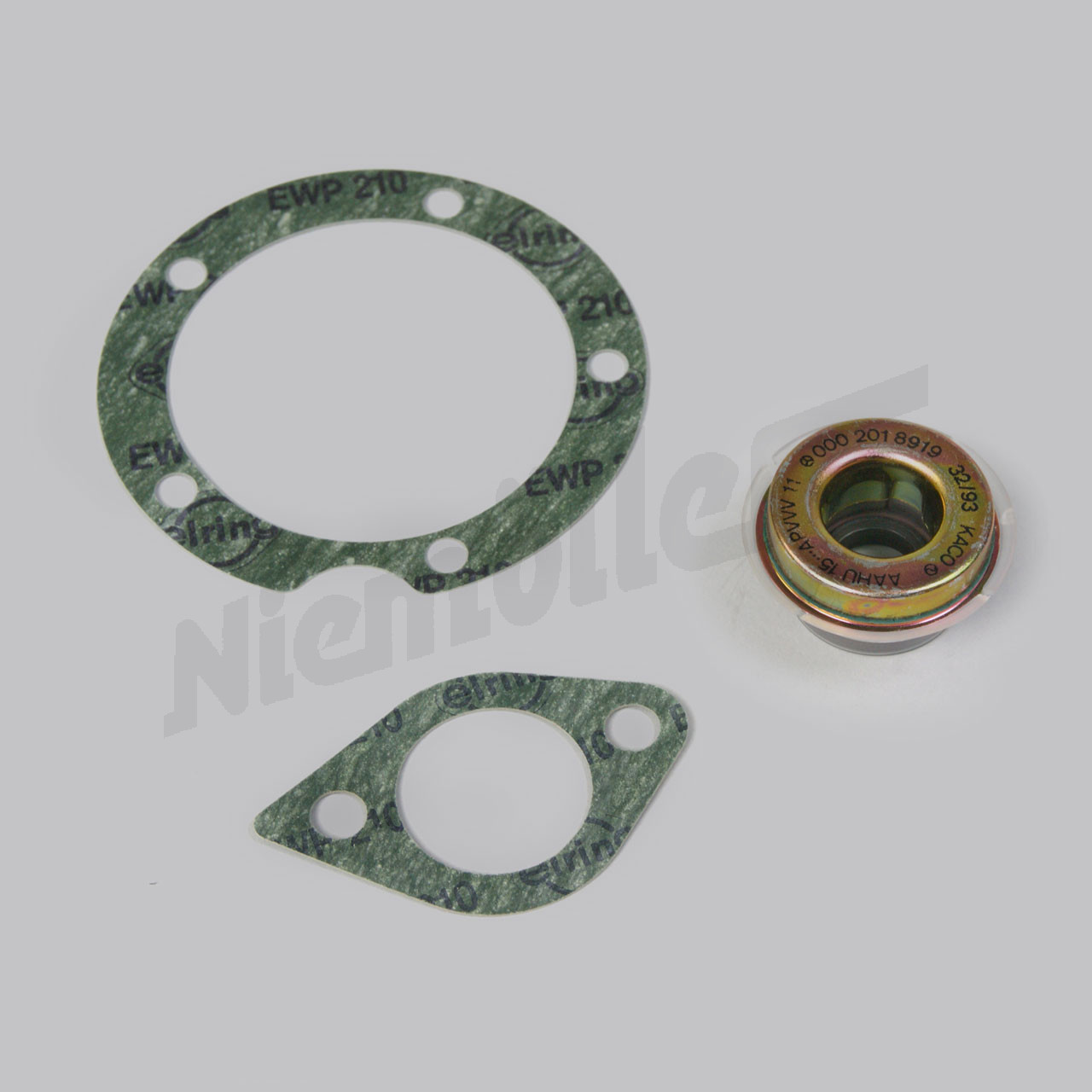 D 20 007b - Jeu de joints pour pompe à eau (uniquement pour les pompes d'origine M.B.)