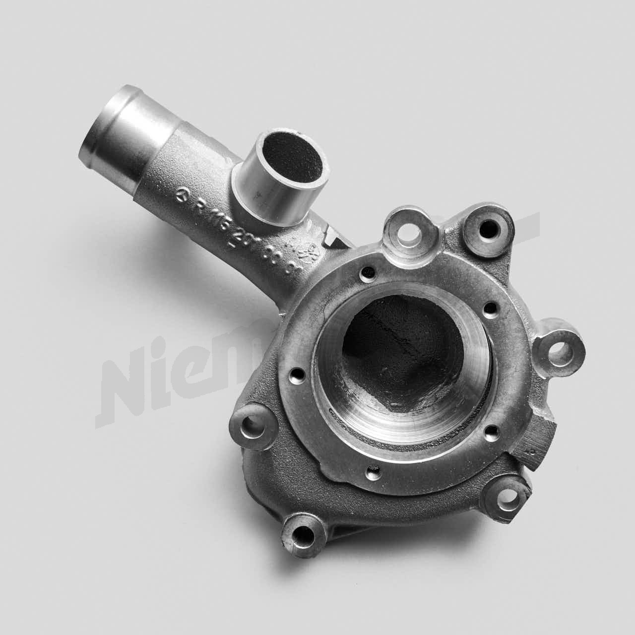 D 20 031 - Boîtier de pompe à eau Version avec 3 sorties