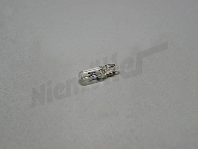 D 32 268 - Lámpara incandescente 12V 1,2W 4,6D