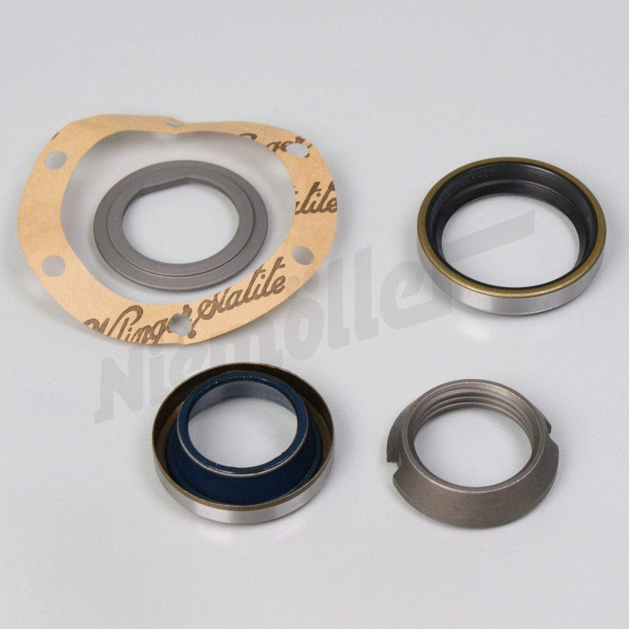 D 35 290 - Rulmansız arka aks mili keçesi onarım kiti!