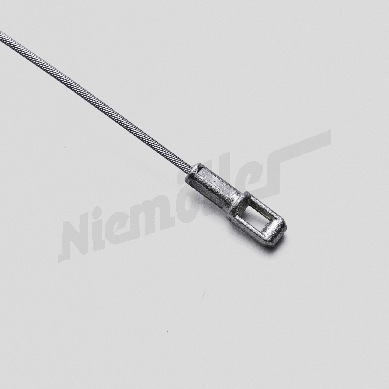 D 42 880b - Câble de frein arrière droit Bm 108 raccord tardif fourche