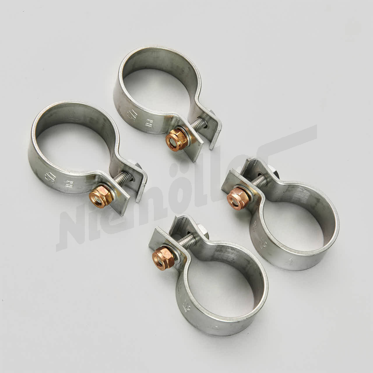 D 49 000j - Układ wydechowy W108 / W109 SEL 6-cylindrowy M130 dwururowy z Schelenem 45,4 mm