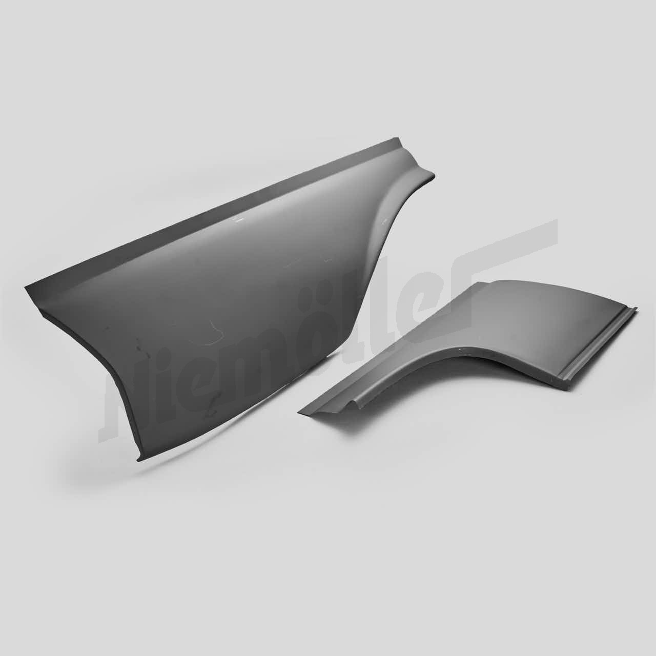 D 63 067a - repair panel rear fender RHS W111/C 2-pcs.