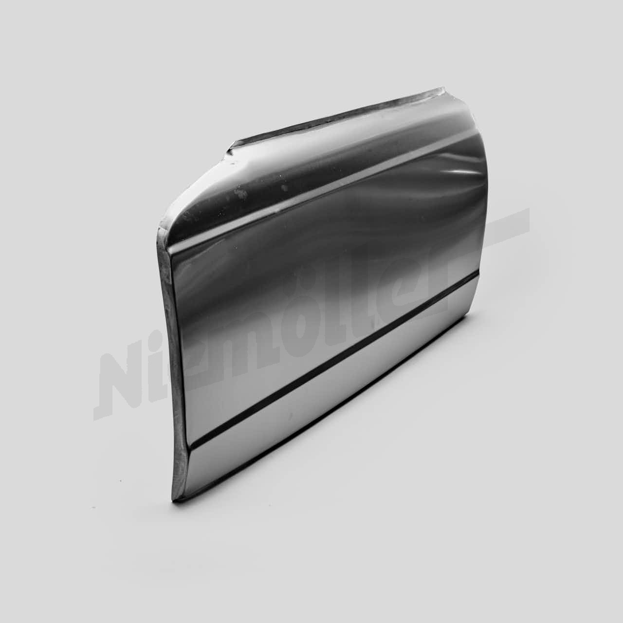 D 72 323a - Set of door skins 113 (left + right) without cutouts for door handles
