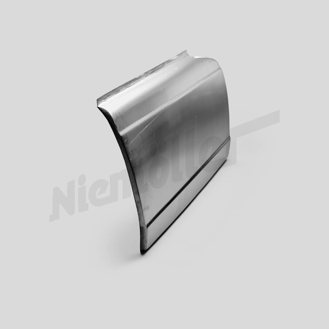 D 72 323a - Set of door skins 113 (left + right) without cutouts for door handles