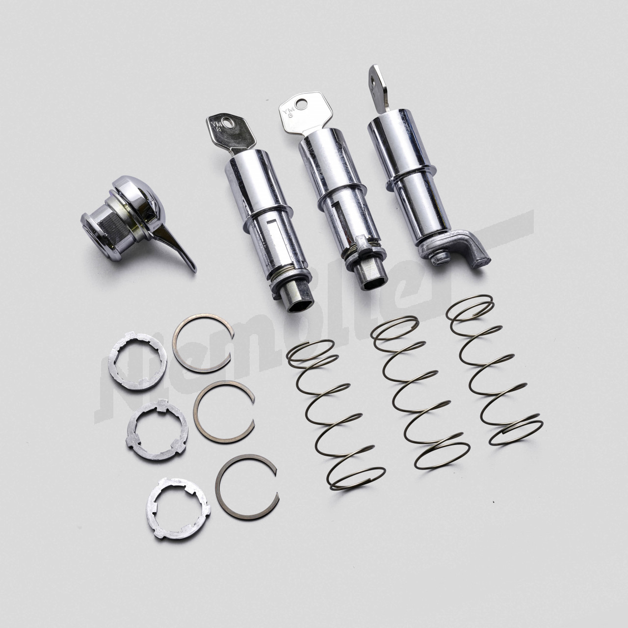 D 72 383a - Kilit silindirleri seti W113 230SL / 250SL erken (05.1969'a kadar), W111 Coupe + Cabrio