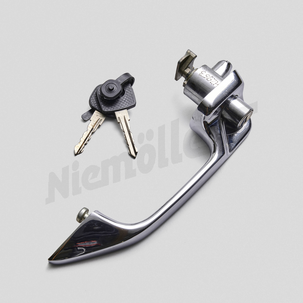 D 72 785 - Klamka drzwiowa z prawym przyciskiem