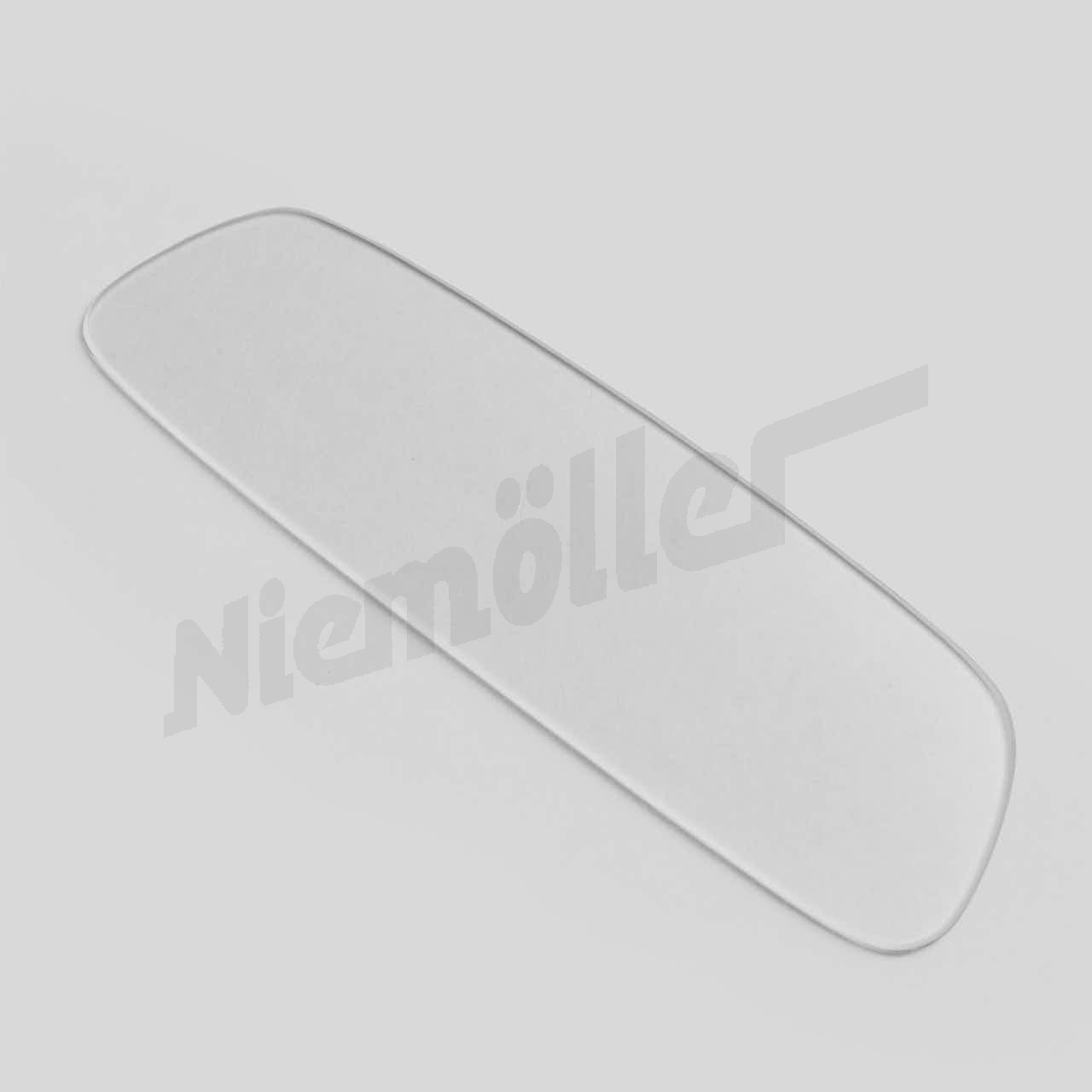 D 81 003b - clear glass for int.rear view mirror D81