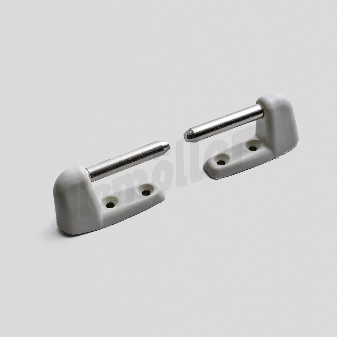 D 81 109a - Zestaw uchwytów do prawej osłony przeciwsłonecznej Kremowy