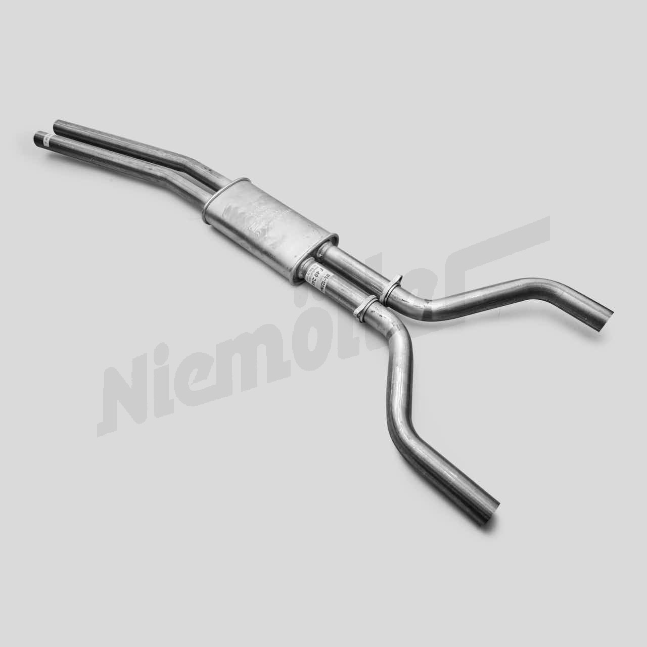 F 49 248 - Orta susturucu W107 380SL, katalitik konvertörsüz, satış sonrası