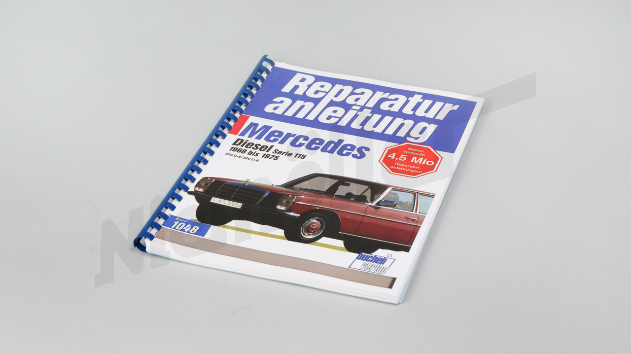 F 99 035 - Car Repair Manual Model 115 (Diesel) COPY