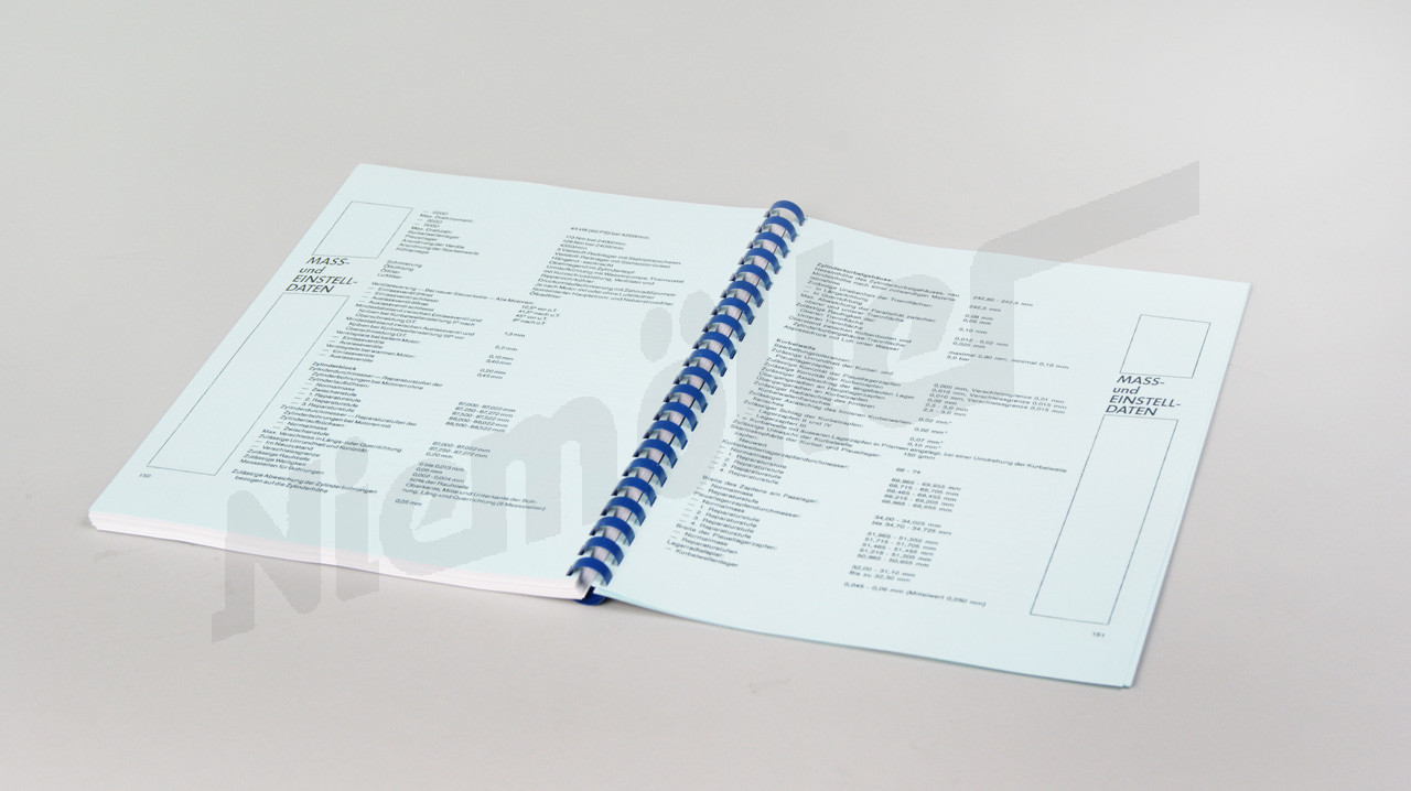 F 99 035 - Car Repair Manual Model 115 (Diesel) COPY