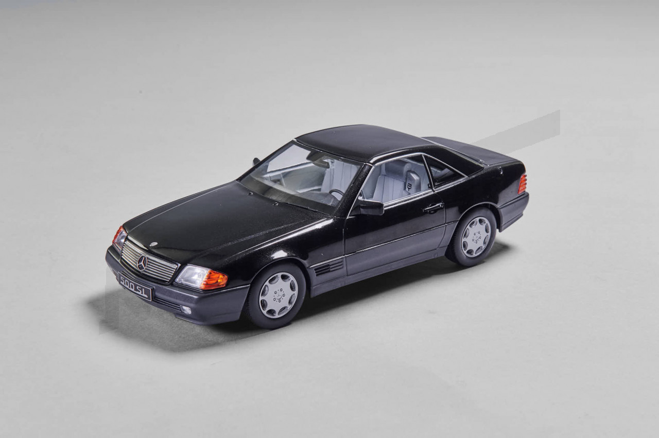 M 02 052 - M.B. 500SL (R129) schwarz metallic 1993 W129, 1:18 KK-Scale