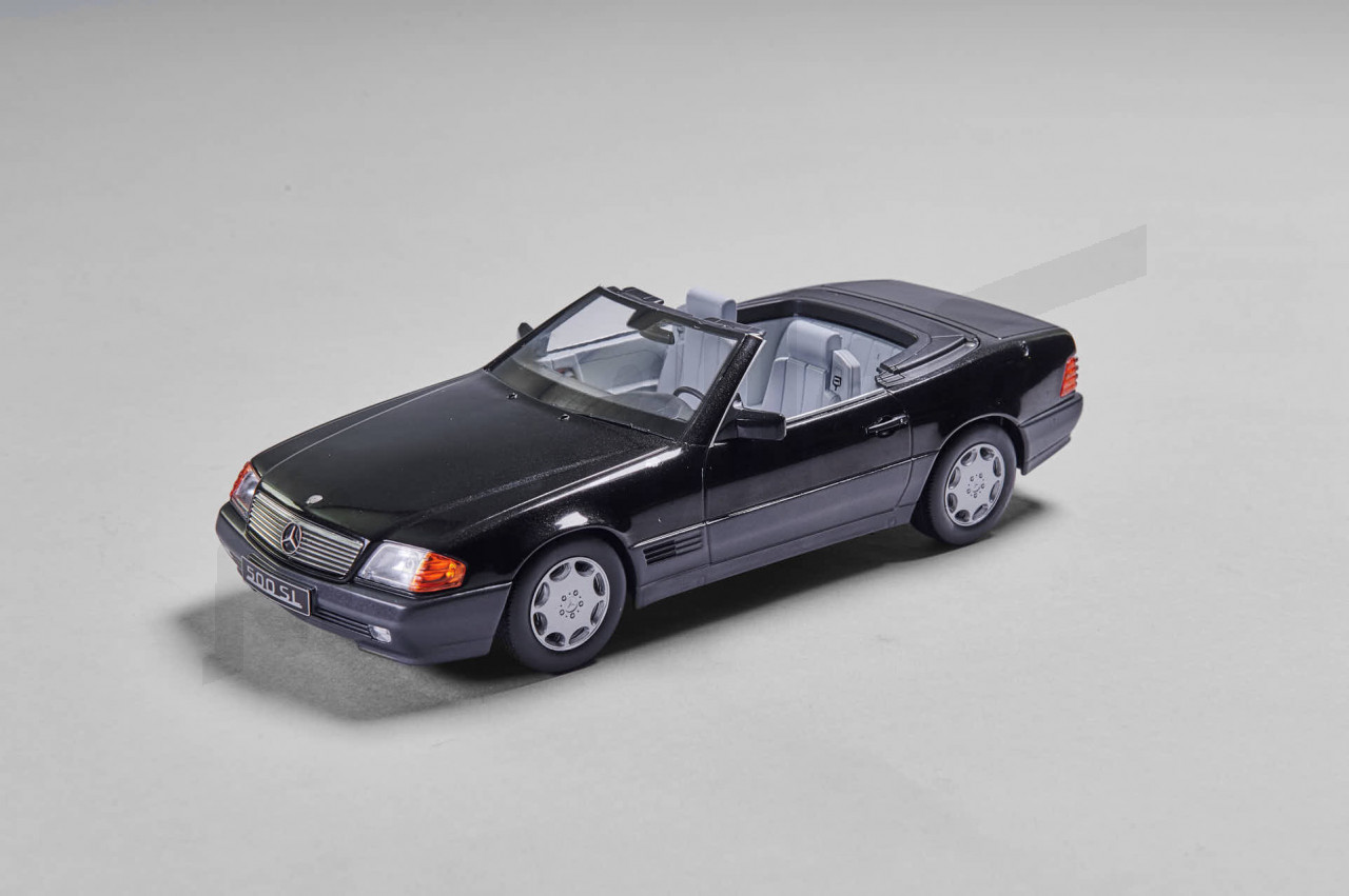 M 02 052 - M.B. 500SL (R129) schwarz metallic 1993 W129, 1:18 KK-Scale