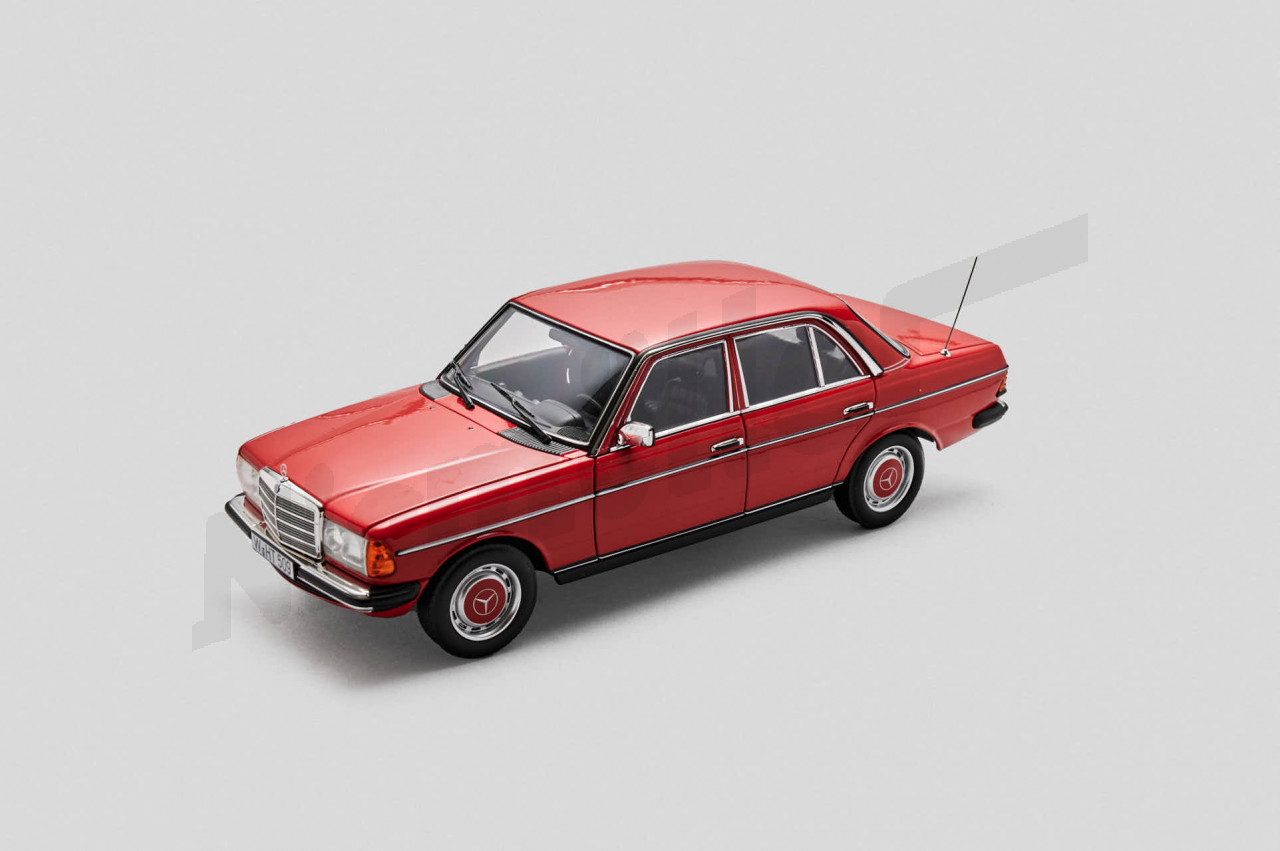 M 02 059 - M.B. 200 (W123) Limousine rot W123, 1:18 Norev, limitiert 1000 Stück