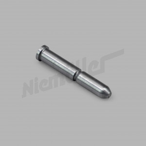 C 05 170 - Kayar ray için 51 mm uzunluğunda yatak cıvatası