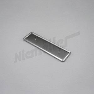 C 68 078b - Radioblende mit Typenzeichen am Schaltbrett 190SL