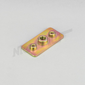 D 61 026 - Bearing plate for safety belt Fs.