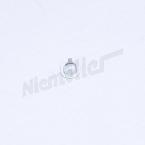 D 68 420a - Rosone in alluminio anodizzato sulla staffa del vano portaoggetti W113