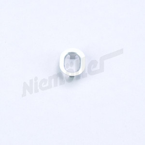 D 68 420a - Rosone in alluminio anodizzato sulla staffa del vano portaoggetti W113