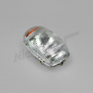 D 82 253d - Reflektor Bilux bez pierścienia ozdobnego W113 Reprodukcja