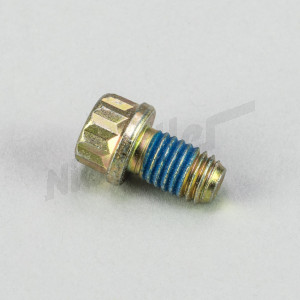 F 32 058 - Screw, shock absorber on lower wishbone