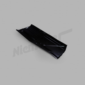 F 61 118 - Sol zemin paneli tüm W107 SL + SLC (ön+arka) SLC üzerinde, takarken ayarlayın