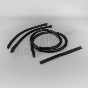 F 88 448a - Euro tamponlar için 4 parçalı kauçuk koruma şeridi seti ( F 88 448 + 461 + 463 + 513 )