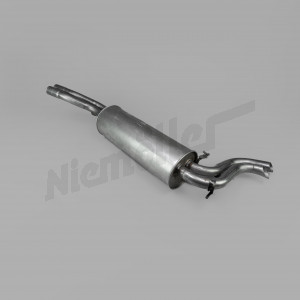 G 49 162 - Auspufftopf mit Rohr