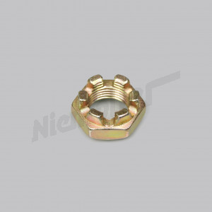 A 33 117 - Castle nut. M18x1.5 for wishbone top and bottom