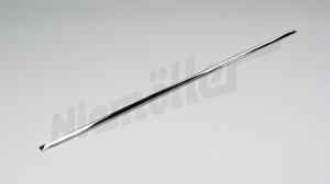 A 50 034a - moulding vertical for front mask 510mm for cars with lower chrome cap