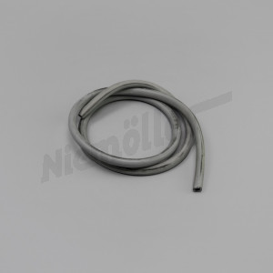 A 50 065 - Rubber hose for radiator strut, by the meter