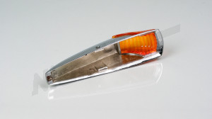 A 54 233 - indicator light rear LHS 220AC,BC,300 (chromed housing with amber lens )