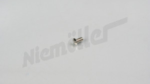 A 81 009c - Tornillo para soporte de espejo, niquelado