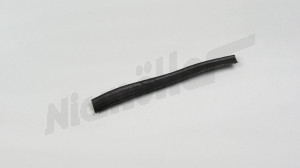 B 72 280 - fake leather profile black 10mm sold per meter