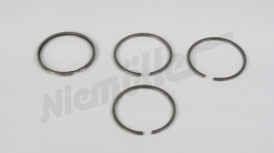 C 03 216 - set of piston rings STD size 80mm ( for one piston )