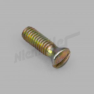 C 07 063 - Raised countersunk head screw for injection valve