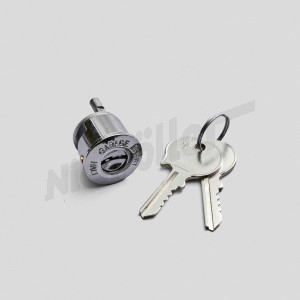 C 46 073b - Lock cylinder 190SL with key