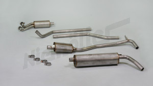 C 49 000h - stainless steel exhaust system 218,220a,220S including clamps