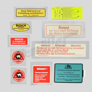 C 58 000 - sticker kit 190SL