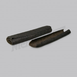 C 68 097 - Bitumen felt board, thickness 5-6 mm, sold by the metre, approx. 1.00 m wide