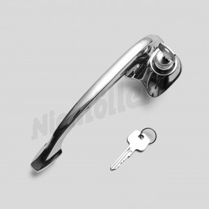 C 72 056 - door handle LHS lockable from chassis 7509039