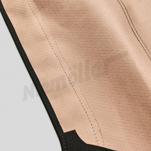C 77 009 - Verdeckbezug außen 190SL Schwarz innen Beige