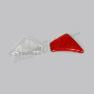 C 82 021c - set of lenses / small - red+clear RHS