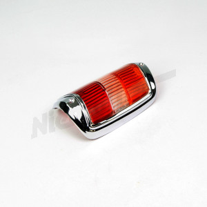 C 82 242 - tail light cover, small version early, red-white-amber