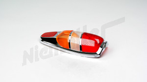 C 82 248 - rail light cover ( red-clear-amber ) reproduction