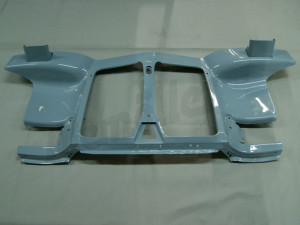 C 88 073 - Front fairing plate for approx. 50cm wide radiator masks