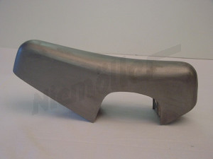 C 88 108b - Horn left for bumper unchromed